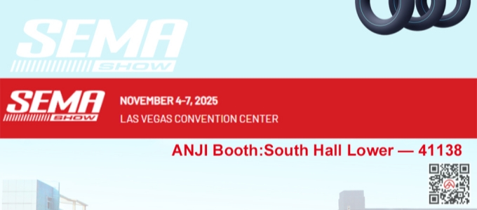 Câmaras de ar de butil ANJI serão exibidas na SEMA Show 2025